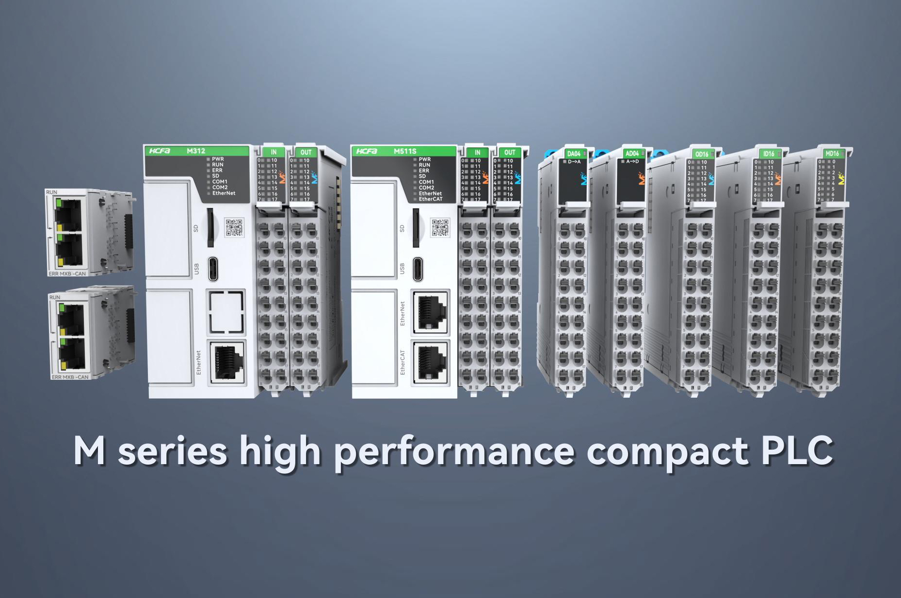 M series high performance compact PLC
