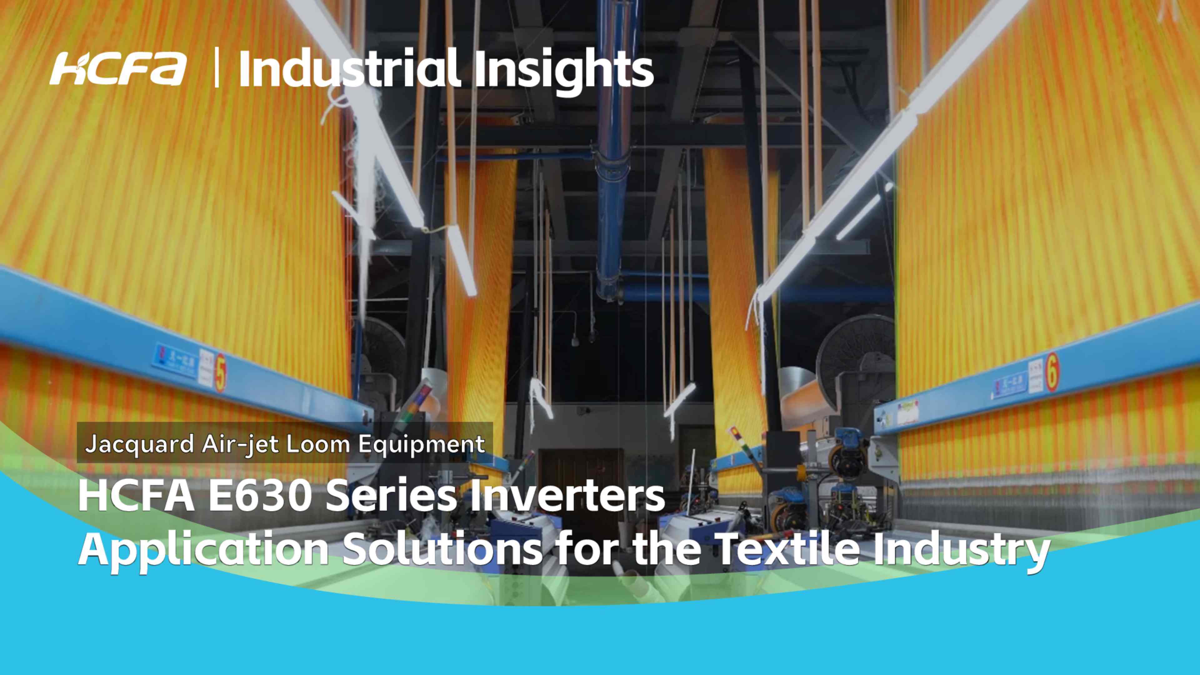 Textile Industry Air Jet Loom Application Solution